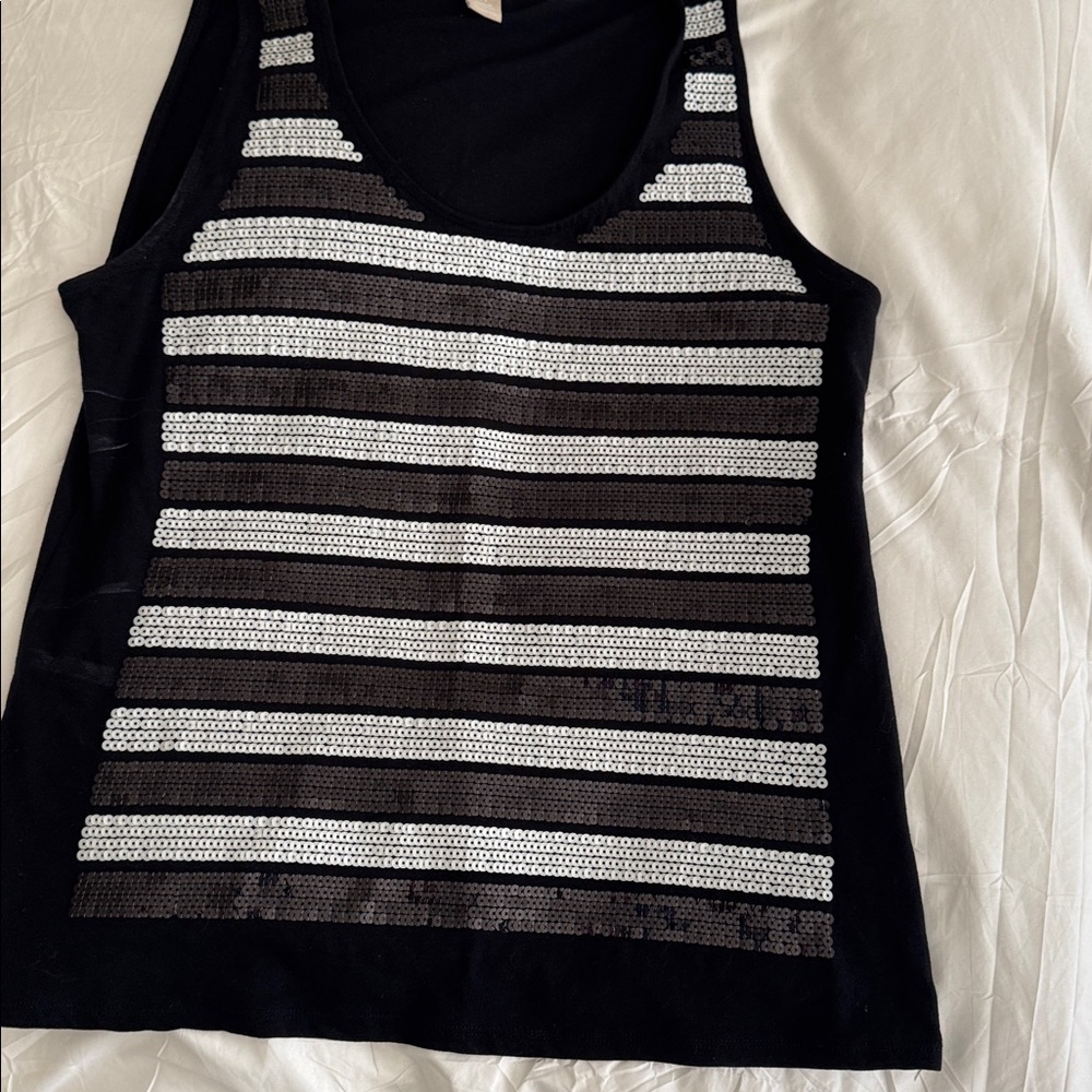 Banana Republic Sequin Tank Top